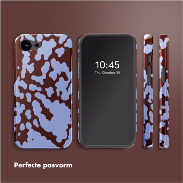 Selencia Vivid Backcover met MagSafe Apple iPhone 16e - Moo'd Lavender Glow