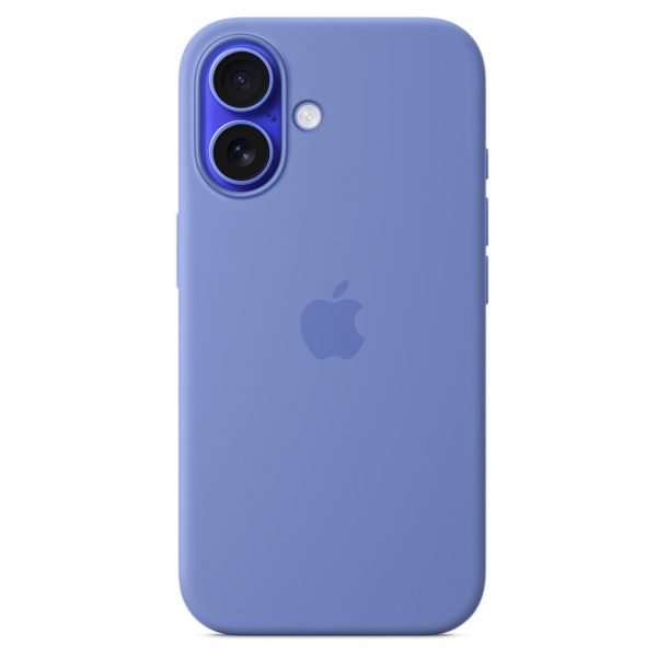 Apple Silicone Backcover MagSafe Apple iPhone 16 - Periwinkle