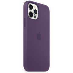 Apple Silicone Backcover MagSafe Apple iPhone 12 (Pro) - Amethyst