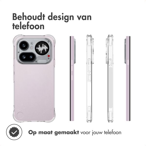 imoshion Shockproof Case Nothing Phone (4a) Pro - Transparant