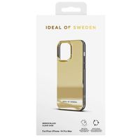 iDeal of Sweden Mirror Case iPhone 14 Pro Max - Gold