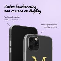 Hoesje met eigen foto en/of tekst Apple iPhone 12 (Pro) - Letter
