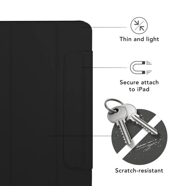 dbramante1928 Avenida ICON Bookcase Apple iPad 11 (2025) 11 inch A16 / iPad 10 (2022) 10.9 inch - Midnight