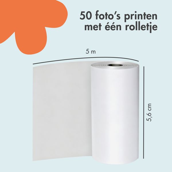imoshion Printpapier voor de Kids Camera met Fotoprinter 10-pack - Wit