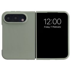 Accezz Liquid Silicone Backcover met MagSafe Apple iPhone Duo - Cooper Green