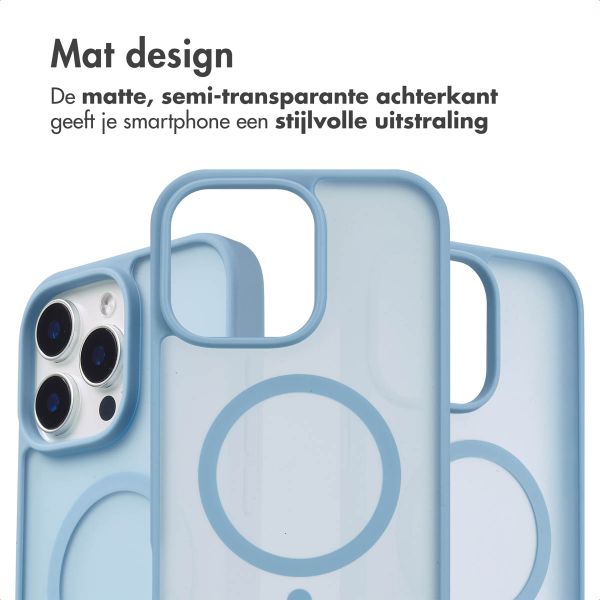 imoshion Color Guard Backcover met MagSafe iPhone 16 Pro - Lichtblauw