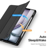 Dux Ducis Domo Bookcase Apple iPad Air 13 inch (2025) M3 / (2024) M2 - Zwart