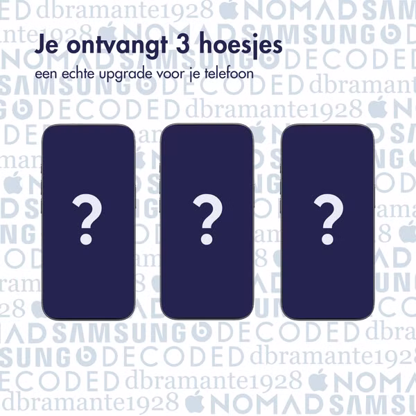 Mystery Box 3 | Drie originele Apple-hoesjes Apple iPhone 17 - Neutraal en Premium