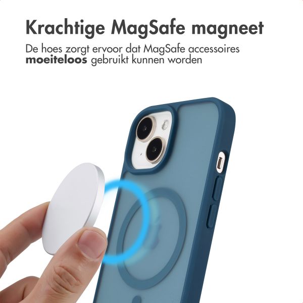 imoshion Color Guard Backcover met MagSafe iPhone 15 - Donkerblauw