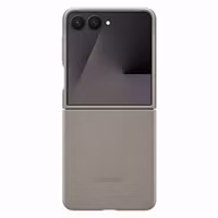 Samsung Originele KindSuit Vegan Leather Case Samsung Galaxy Z Flip 7 - Taupe