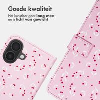 imoshion Design Bookcase Apple iPhone 16 - Blush Berries