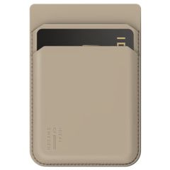iDeal of Sweden MagSafe / Magnetic Card Holder - Kaarthouder - Perfect Beige