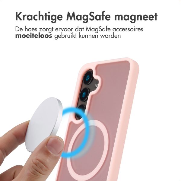 imoshion Color Guard Backcover met MagSafe Samsung Galaxy S24 - Lichtroze