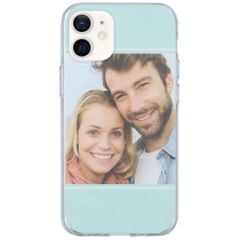 Ontwerp je eigen Apple iPhone 12 Mini gel hoesje - Transparant