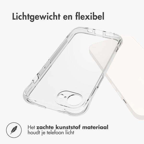 imoshion Shockproof Case iPhone SE 4 - Transparant