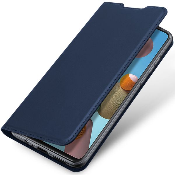 Dux Ducis Slim Softcase Bookcase Samsung Galaxy A21s - Donkerblauw