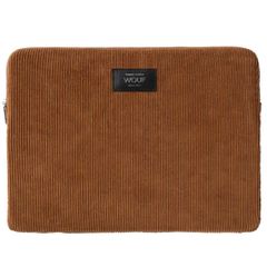 Wouf Corduroy - Laptop hoes 13-14 inch - Laptopsleeve - Caramel