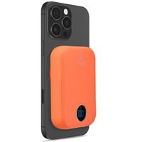 imoshion MagSafe Powerbank 10.000 mAh - Draadloze powerbank - Quick Charge en Power Delivery - Apricot Crush Orange