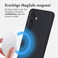 imoshion Color Backcover met MagSafe Samsung Galaxy S25 FE - Zwart