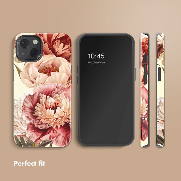 Selencia Vivid Back Cover with MagSafe Apple iPhone 13 - Vintage Peony