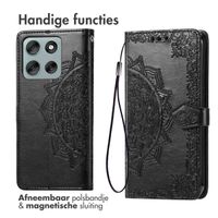 imoshion Mandala Bookcase Motorola Moto G56 - Zwart