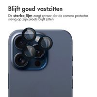 imoshion 2 Pack Camera lens protector Apple iPhone 15 Pro / 15 Pro Max - Blue Titanium