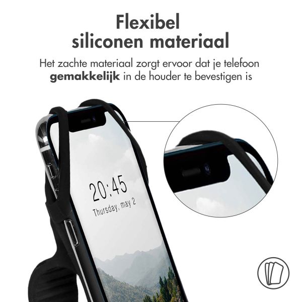 imoshion Telefoonhouder fiets - Universeel - Zwart