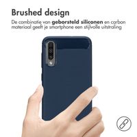 imoshion Brushed Backcover Samsung Galaxy A50 / A30s - Donkerblauw