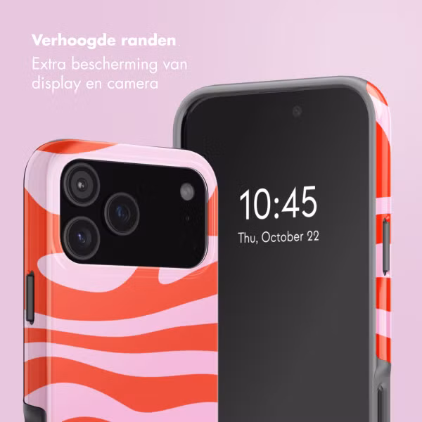 Selencia Vivid Backcover met MagSafe Apple iPhone 17 Pro - Dream Swirl Pink