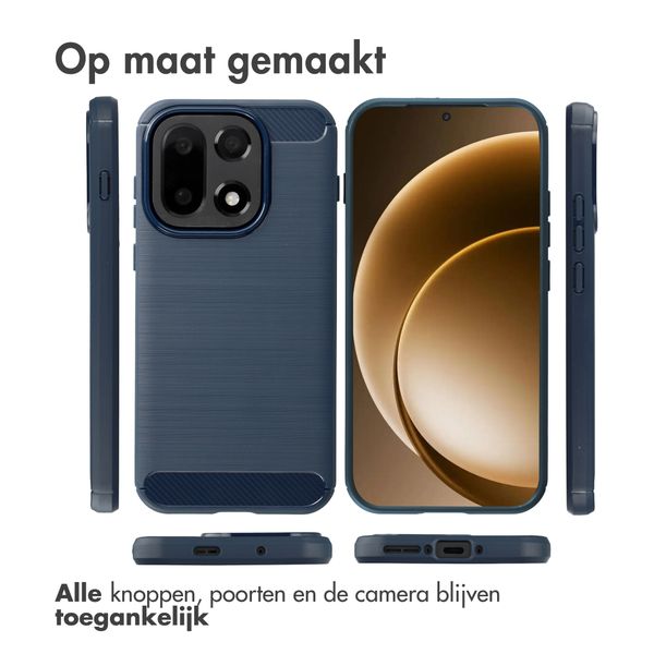 imoshion Brushed Backcover OnePlus 15 - Donkerblauw