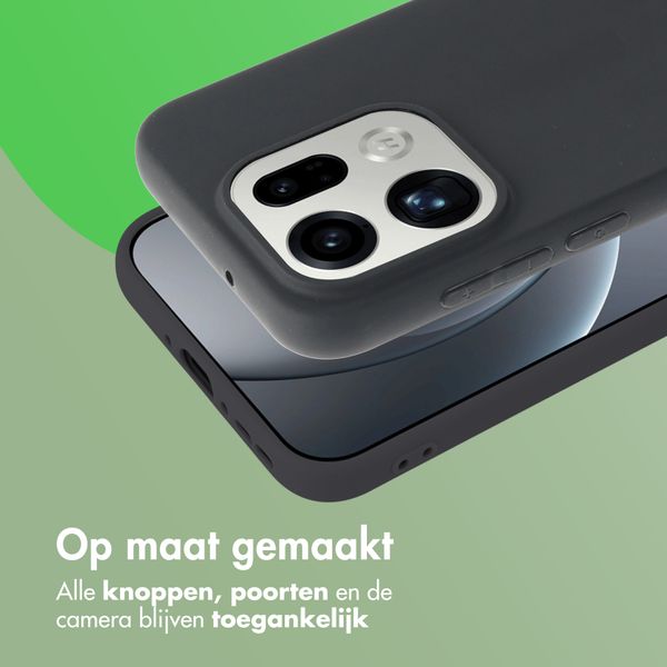 imoshion Color Backcover Oppo Find X9 - Zwart