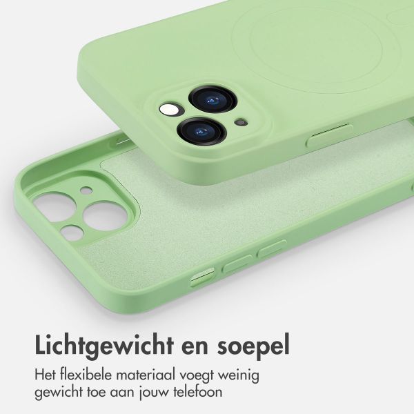 imoshion Color Backcover met MagSafe Apple iPhone 14 - Groen
