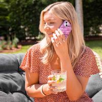 Selencia Aurora Fashion Backcover Samsung Galaxy A33 - Ocean Shell Purple