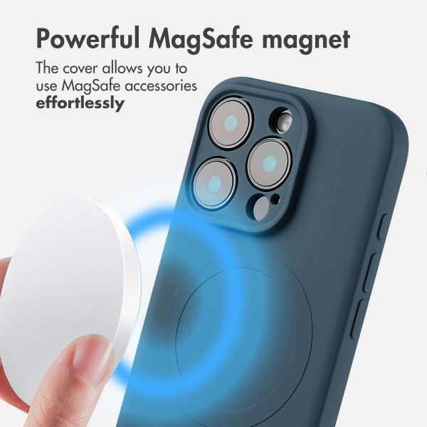 imoshion Colour Back Cover with MagSafe Apple iPhone 16 Pro Max - Dark Blue
