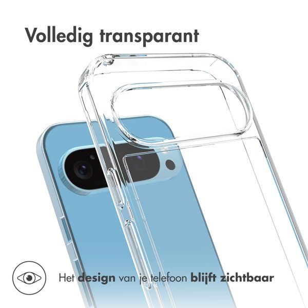 Accezz Xtreme Impact Backcover Google Pixel 9 / 9 Pro - Transparant