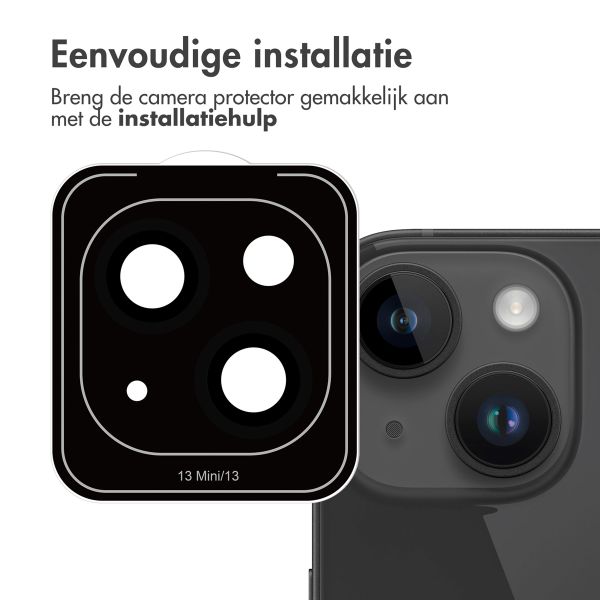 imoshion 2 Pack Camera lens protector Apple iPhone 13 - Zwart