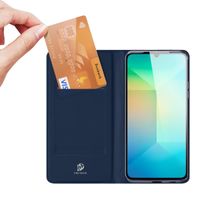 Dux Ducis Slim Softcase Bookcase Samsung Galaxy A26 - Donkerblauw
