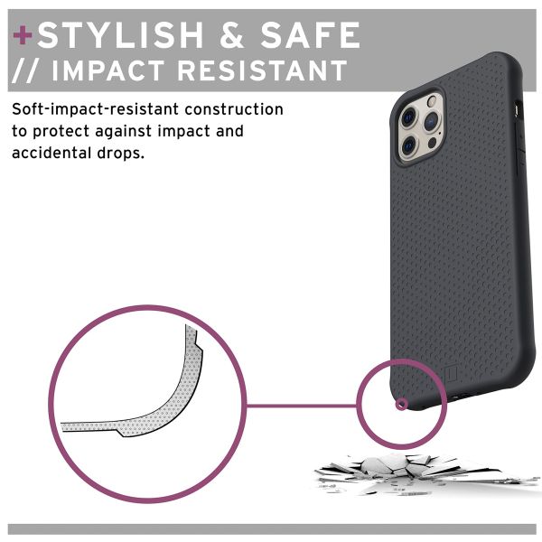 UAG Dot U Backcover iPhone 12 Pro Max - Zwart