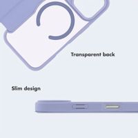 imoshion Transparent Bookcase with MagSafe Apple iPhone 17 Pro Max - Lilac