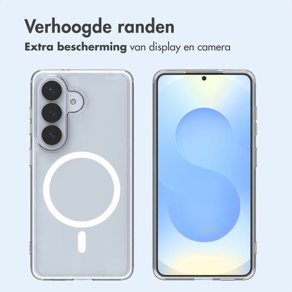 imoshion Protective Backcover met MagSafe Samsung Galaxy S26 Plus - Transparant
