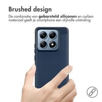 imoshion Brushed Backcover Xiaomi 14T Pro - Donkerblauw