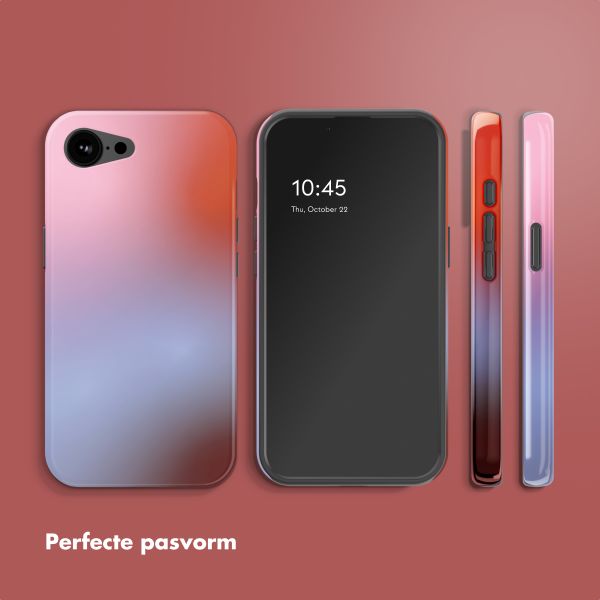 Selencia Vivid Backcover met MagSafe Apple iPhone 16e - Gradient Soft Blush