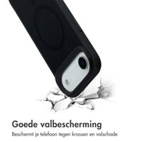 imoshion Rugged Hybrid Carbon Case met MagSafe Apple iPhone Air - Zwart