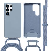 imoshion Color Backcover met afneembaar koord MagSafe Samsung Galaxy S25 Ultra - Ash Blue