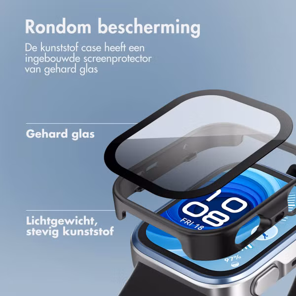 imoshion Full Cover Hardcase Huawei Watch Fit 4 Pro - Zwart