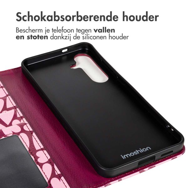 imoshion Design Bookcase Samsung Galaxy S25 FE - Hearty Blush