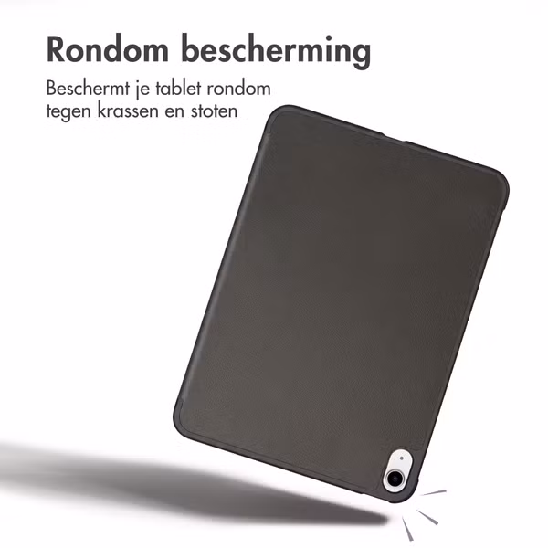 imoshion Trifold Bookcase Apple iPad Air 11 inch (2026) M4 / (2025) M3 / (2024) M2 / Air 5 (2022) / Air 4 (2020) - Zwart