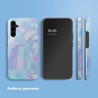 Selencia Vivid Backcover Samsung Galaxy A34 (5G) - Holographic Blue Dream