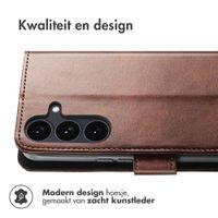 imoshion Luxe Bookcase Samsung Galaxy S26 FE - Donkerbruin