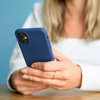 imoshion Color Backcover iPhone 12 (Pro) - Donkerblauw